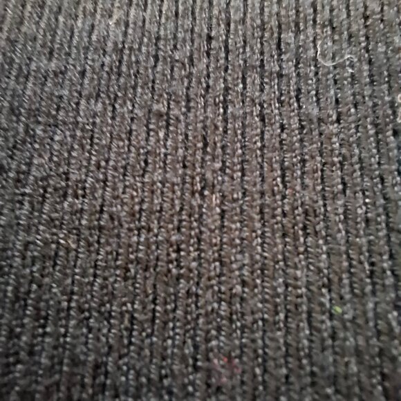 Sleek Zara Knit Size L Boatneck Bodycon 3/4 Sleeve Midi Dress Pull On - Picture 7 of 15